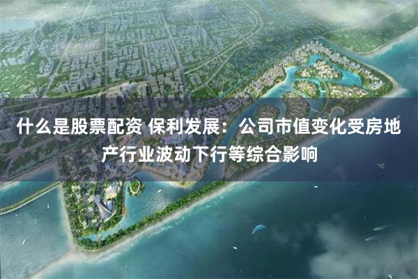 什么是股票配资 保利发展：公司市值变化受房地产行业波动下行等综合影响